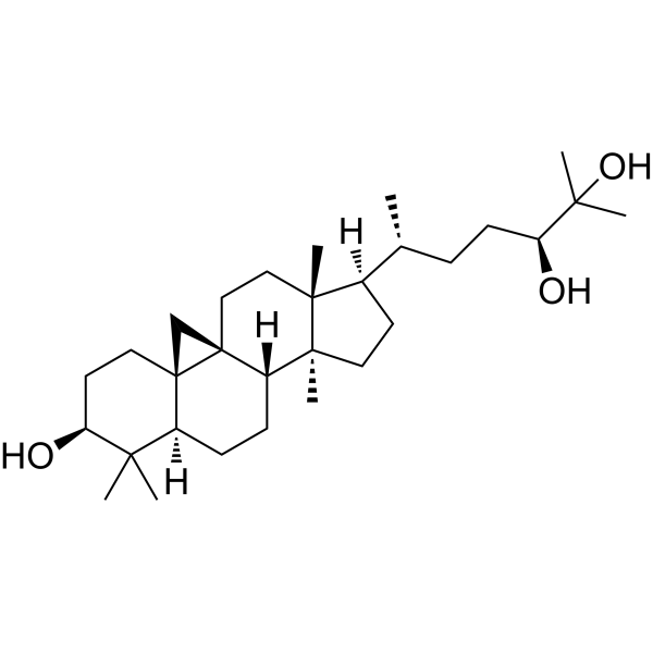 (24S)-Cycloartane-3β,24,25-triol 57576-29-1